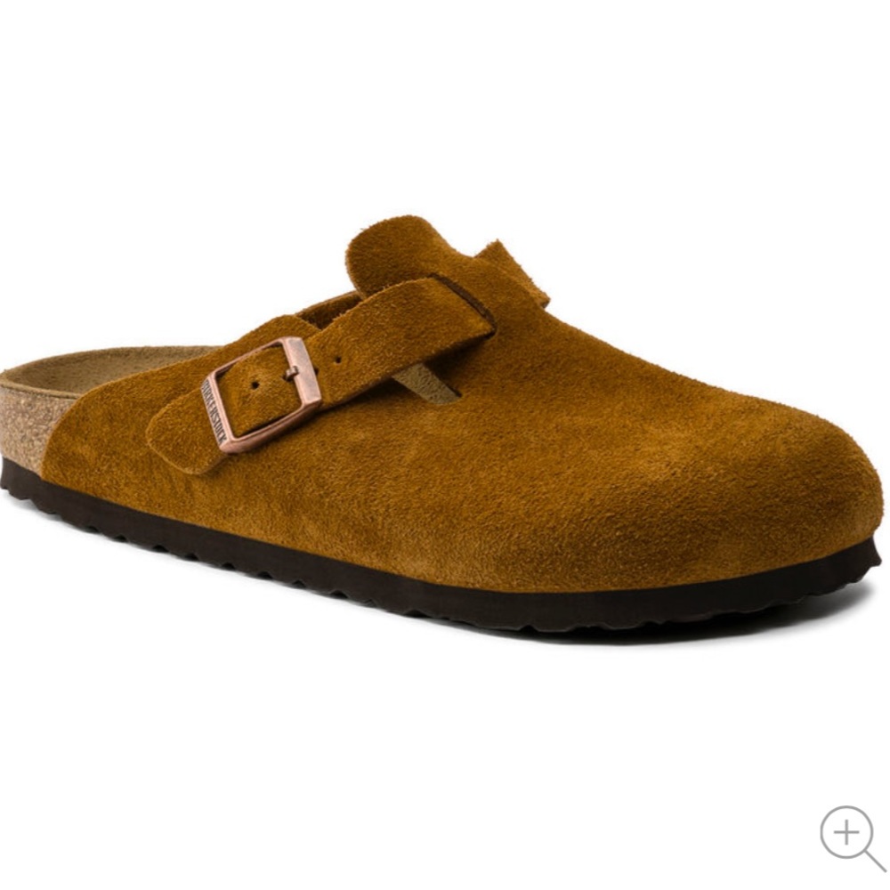 Boston Suede Birkenstock Clogs Size 41